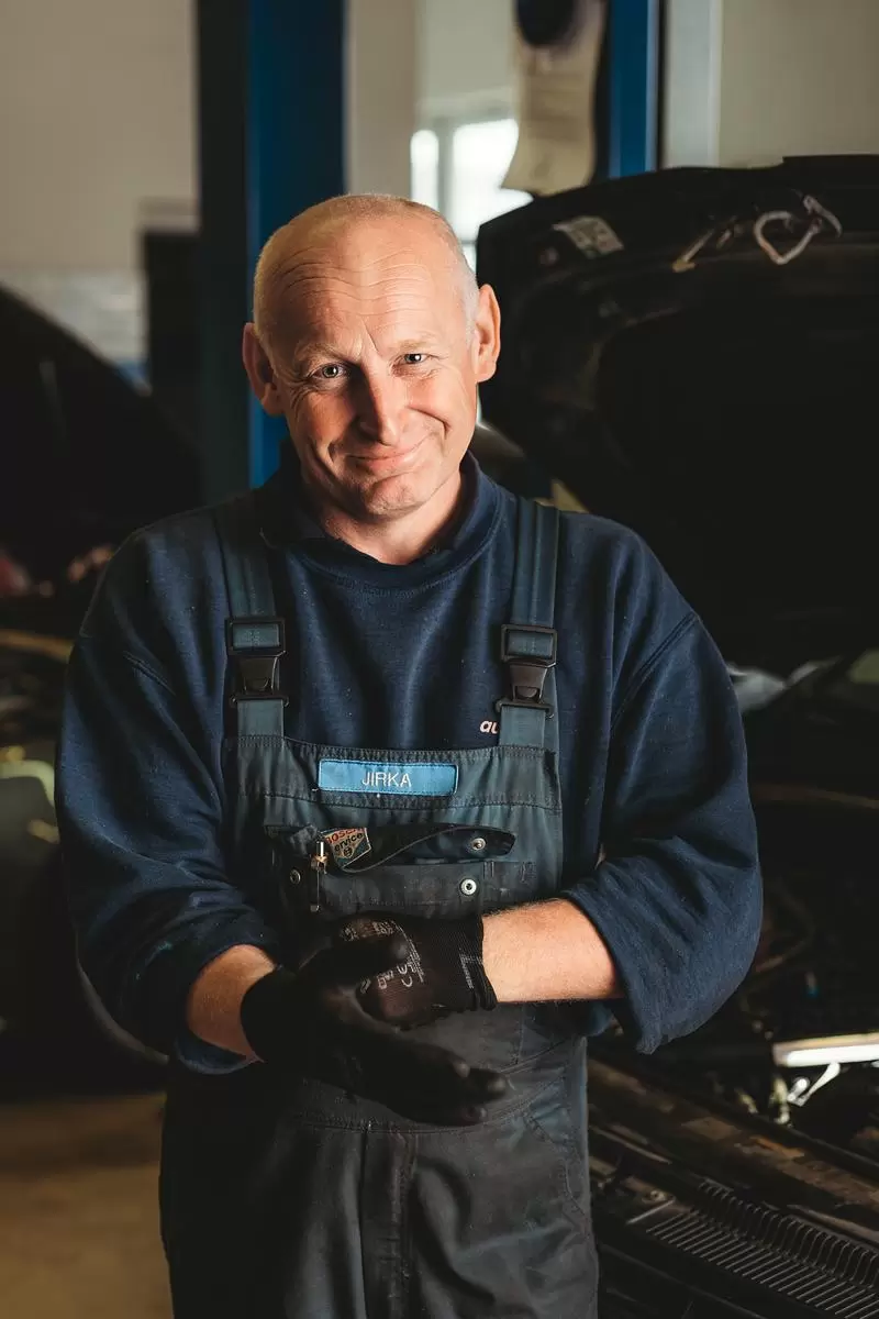 Jiří, zástupce vedoucího, senior automechanik, seřizovač čerpadel a vstřikovačů