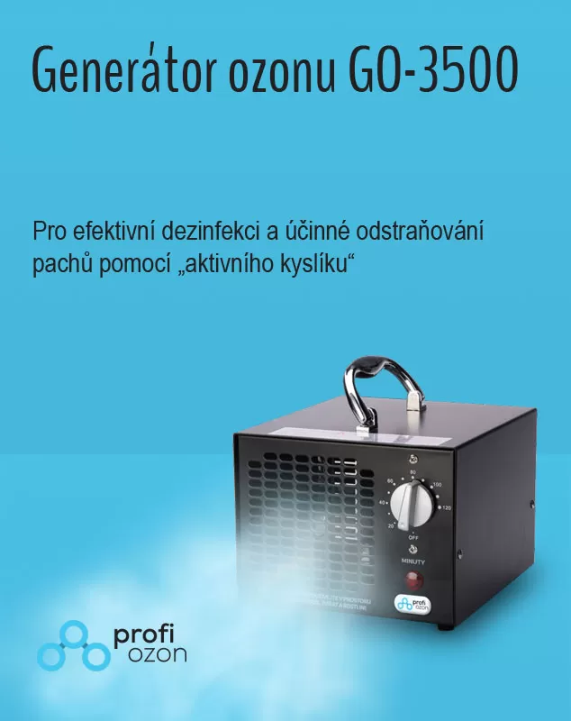 Generátor ozónu GO-3500 - AUTO ZM s.r.o.